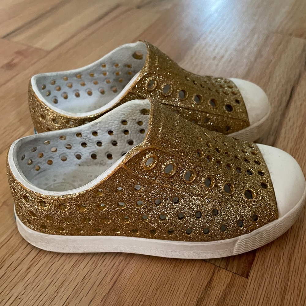 Gold Native Shoes